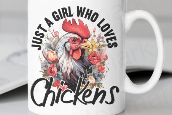 Chicken PNG Design Graphics for T-Shirt Designs