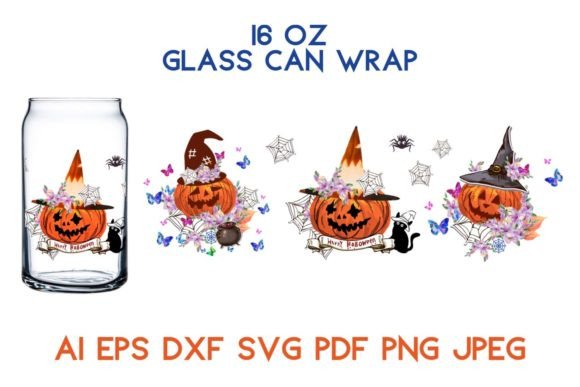 Halloween Party Wrap Graphics for Tumbler Wraps