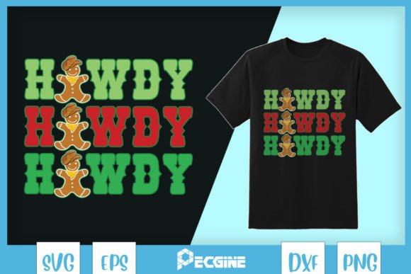 Howdy Christmas Gingerbread