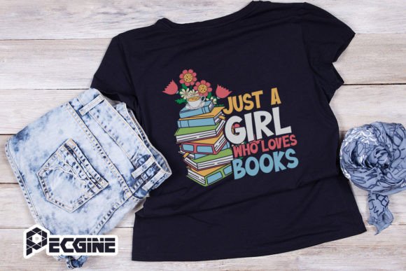 Just a Girl Who Loves Books: Crafts & Graphics for Story-Driven Brands
