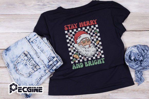 Stay Merry and Bright Christmas Santa Graphics & Crafts Review