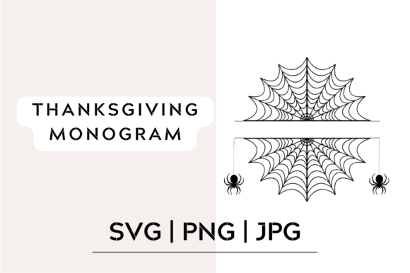 Thanksgiving Monogram Printable: Graphics & Print Templates